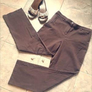 Brown Dress pants. Size 10. White Stag